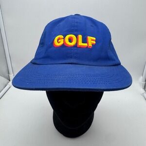 Golf Wang Tyler The Creator‎ Strapback Dad Hat Tan Brown Beige Leather Strap